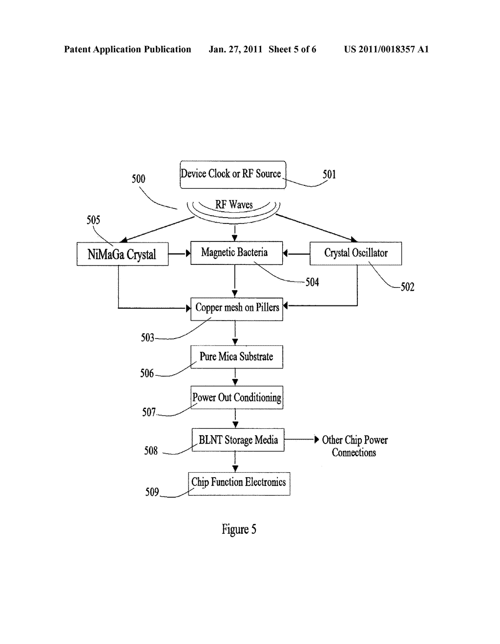 Self powered mili, micro, and nano electronic chips - diagram, schematic, and image 06