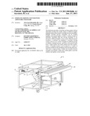 FOOD-LINE SERVING COUNTER WITH ADJUSTABLE TRAYSLIDE diagram and image