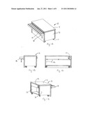 FOOD-LINE SERVING COUNTER WITH ADJUSTABLE TRAYSLIDE diagram and image