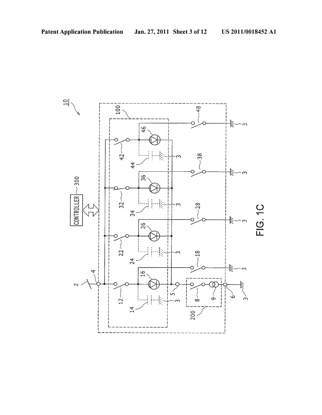 LIGHT-EMITTING-ELEMENT DRIVING CIRCUIT - diagram, schematic, and image 04