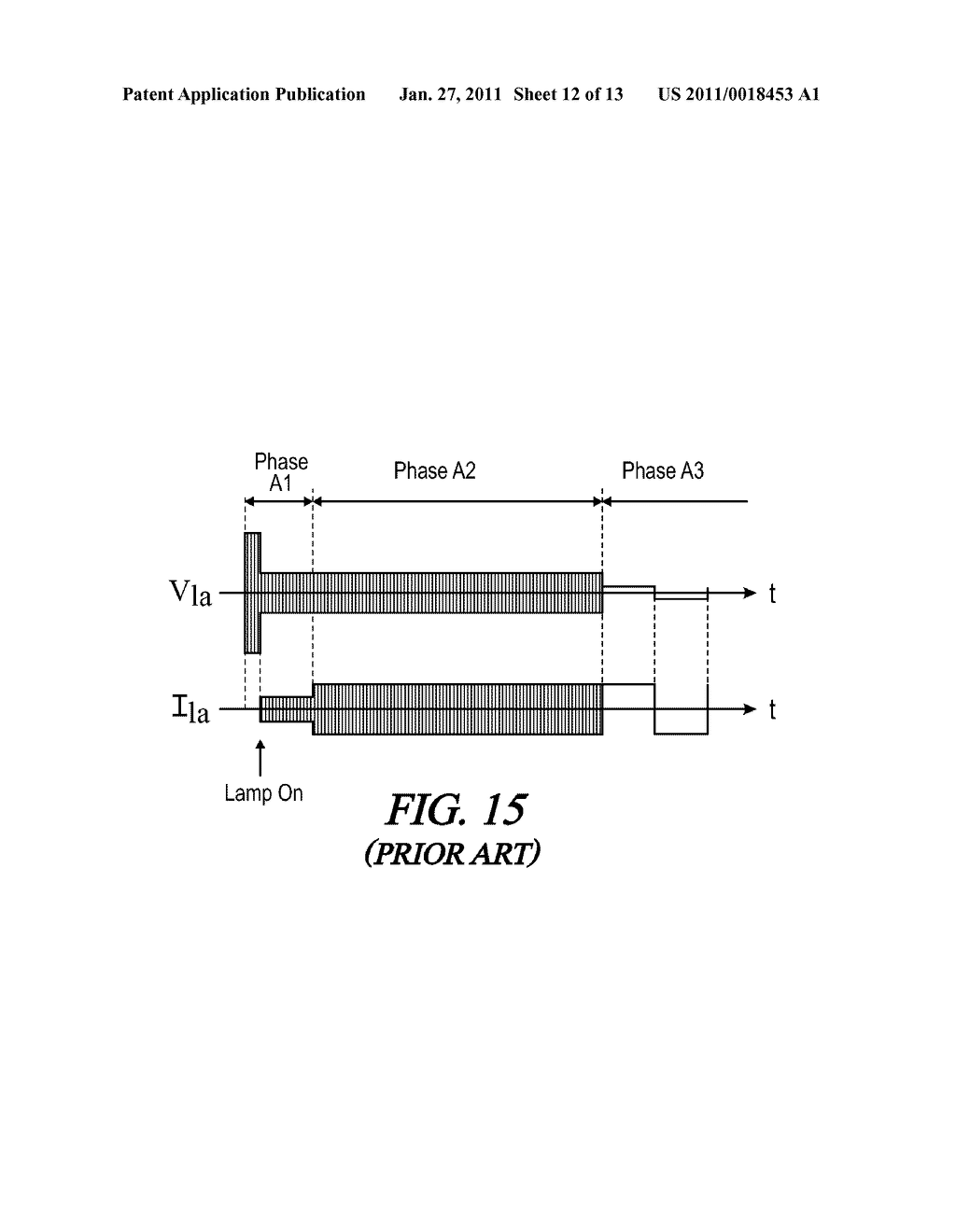 HID LAMP BALLAST WITH MULTI-PHASE OPERATION BASED ON A DETECTED LAMP ILLUMINATION STATE - diagram, schematic, and image 13