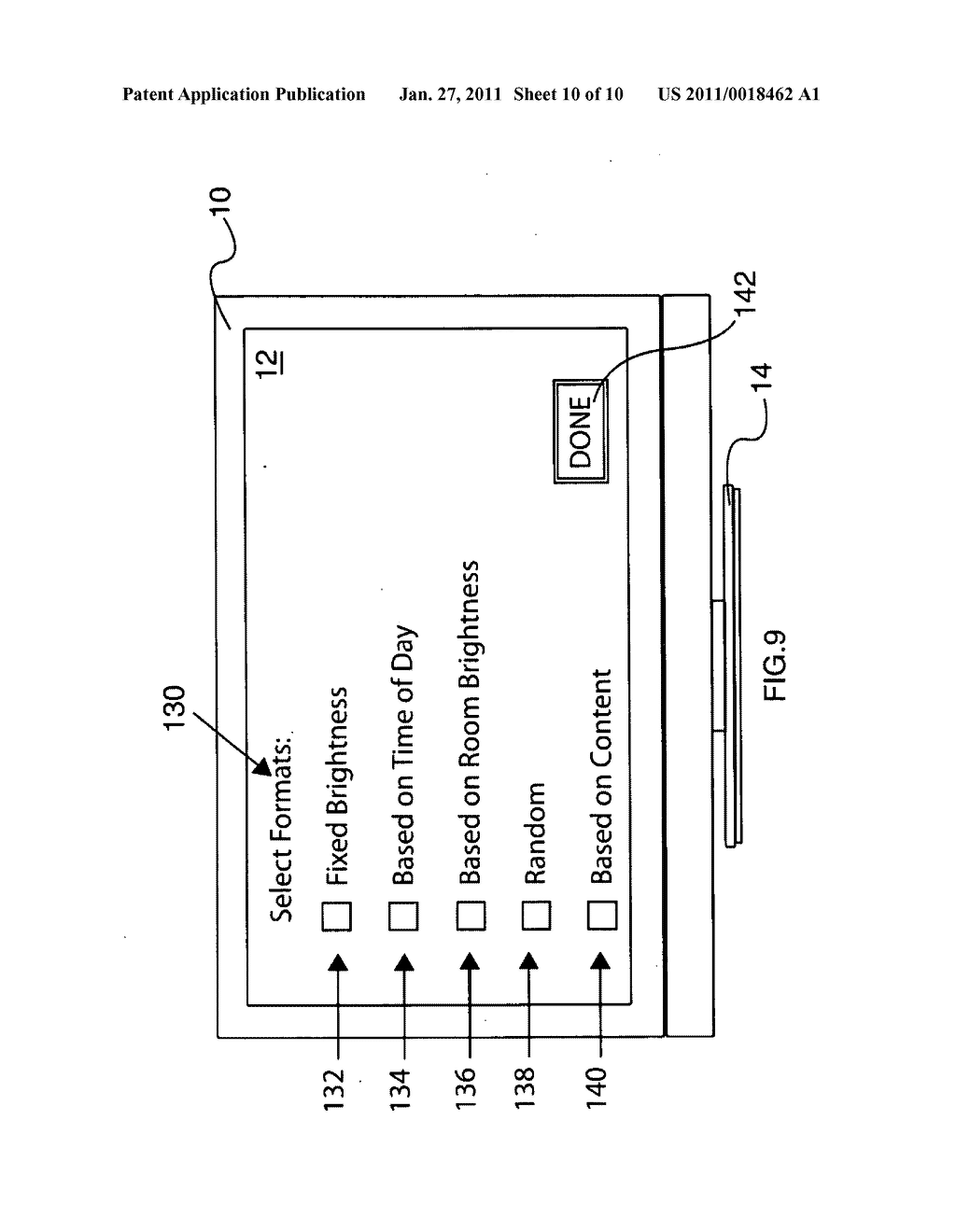 SYSTEM, METHOD AND APPARATUS FOR ILLUMINATING A BEZEL - diagram, schematic, and image 11