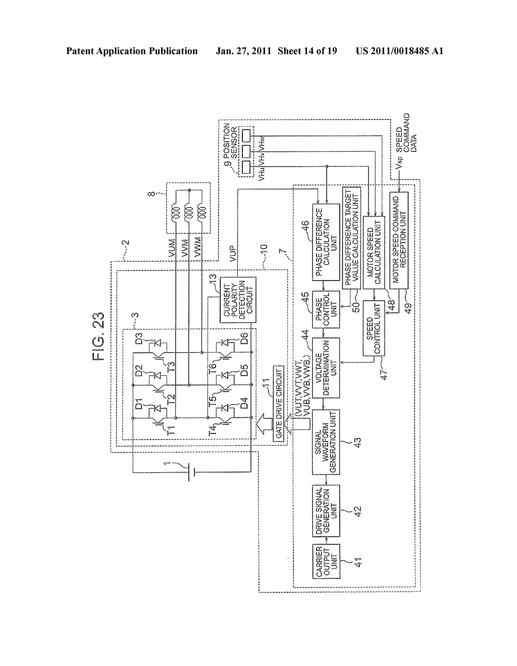 APPARATUS AND METHOD FOR DRIVING SYNCHRONOUS MOTOR - diagram, schematic, and image 15