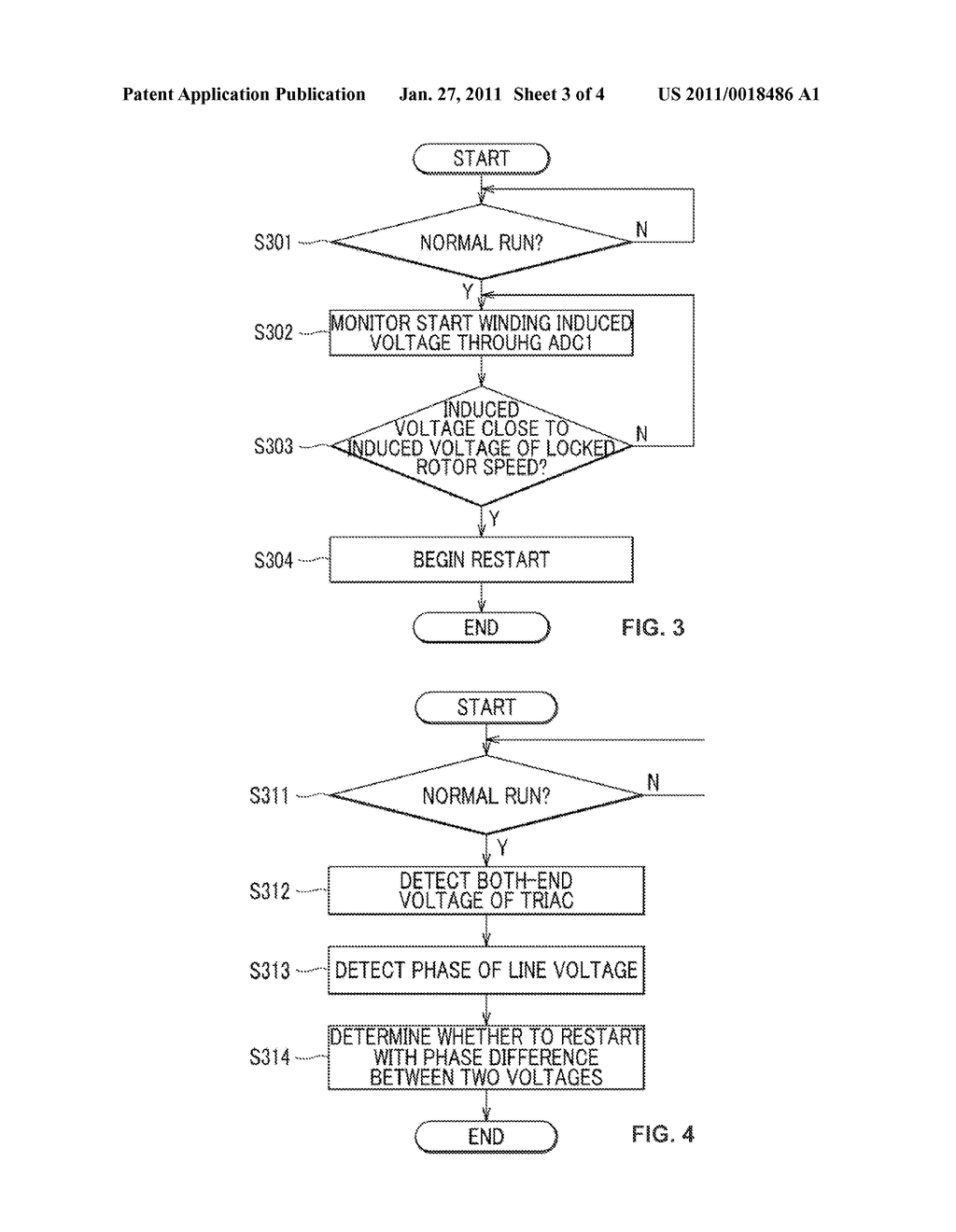 METHOD FOR STARTING SINGLE PHASE INDUCTION MOTOR AND ELECTRONIC RELAY USING THE SAME - diagram, schematic, and image 04