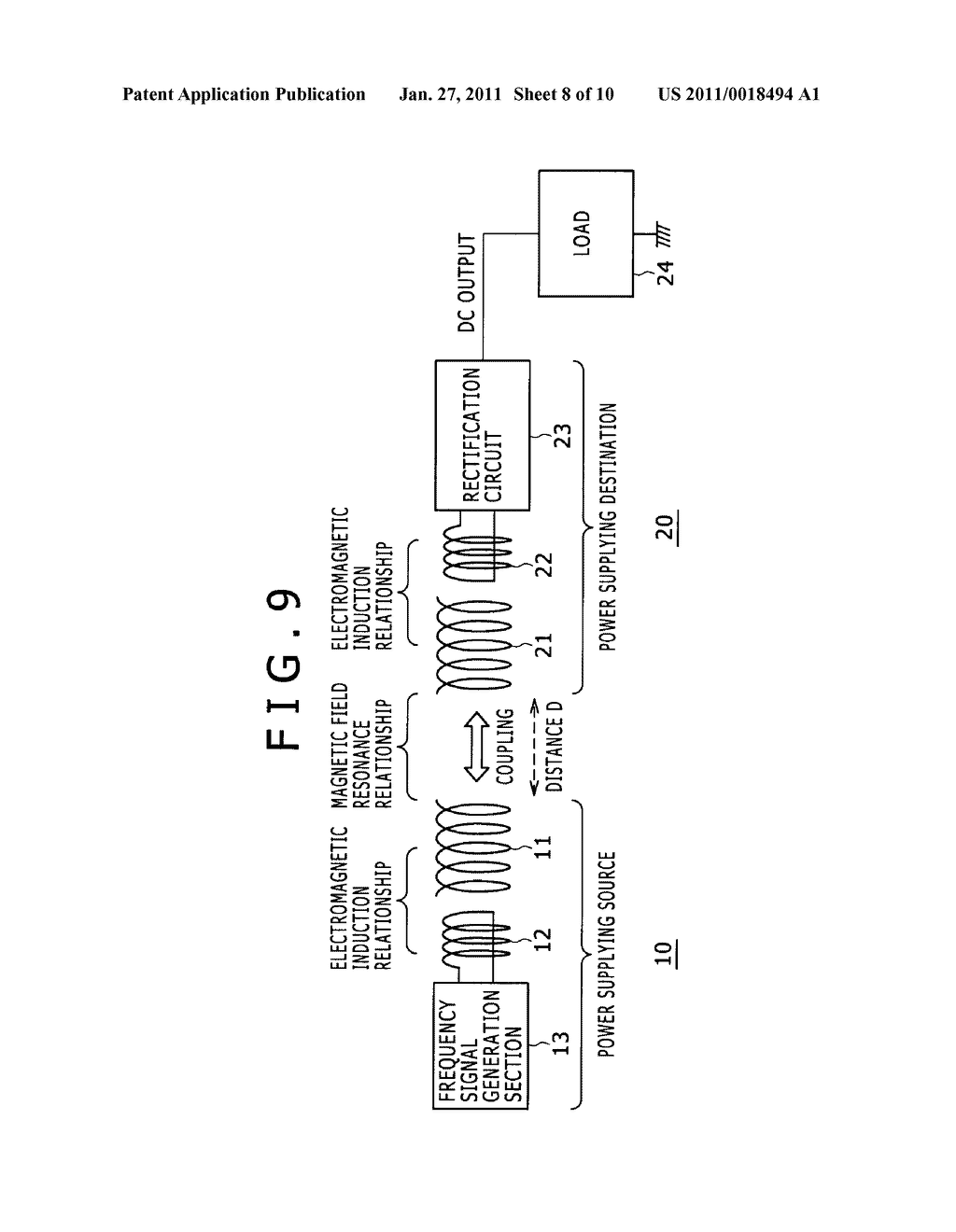 POWER RECEIVING APPARATUS, POWER TRANSMISSION SYSTEM, CHARGING APPARATUS AND POWER TRANSMISSION METHOD - diagram, schematic, and image 09