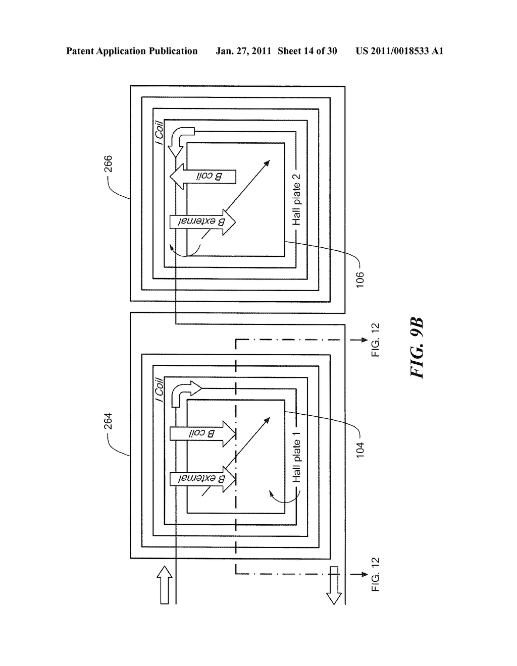 Circuits and Methods for Generating a Diagnostic Mode of Operation in a Magnetic Field Sensor - diagram, schematic, and image 15