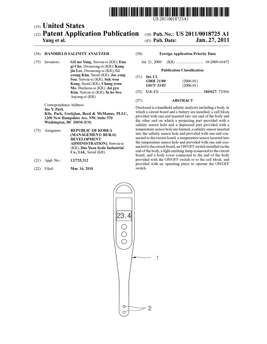 HANDHELD SALINITY ANALYZER - diagram, schematic, and image 01