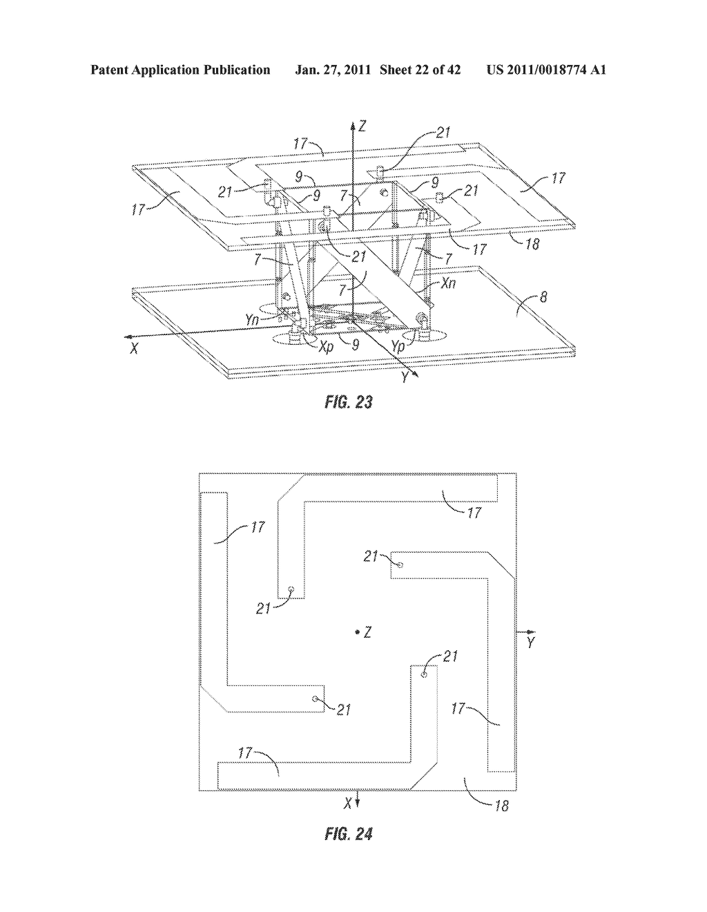 COMPACT CIRCULAR POLARIZED ANTENNA WITH CAVITY FOR ADDITIONAL DEVICES - diagram, schematic, and image 23