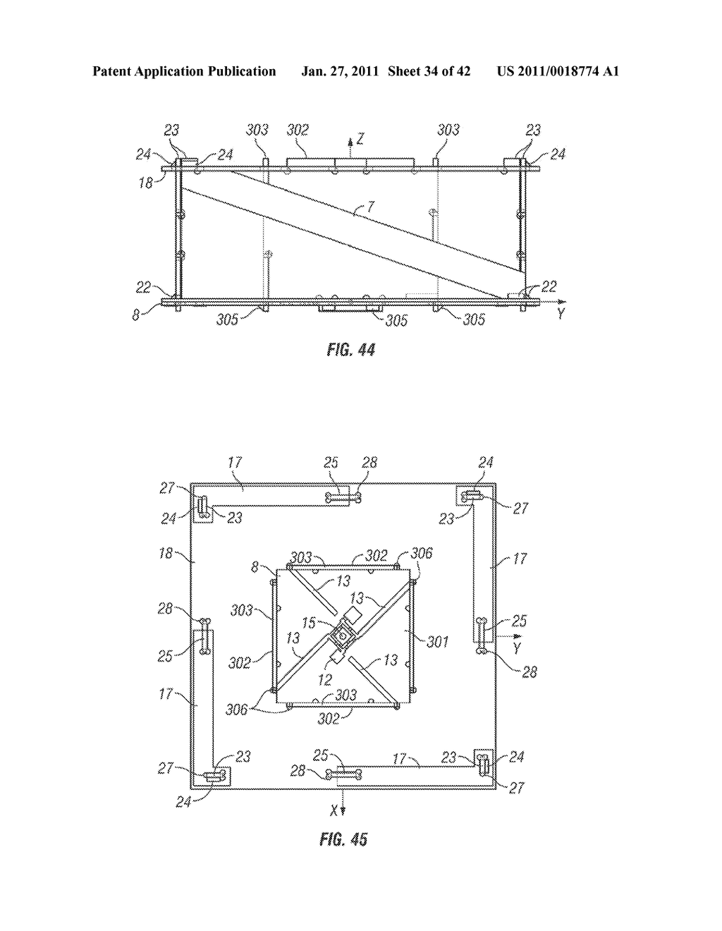 COMPACT CIRCULAR POLARIZED ANTENNA WITH CAVITY FOR ADDITIONAL DEVICES - diagram, schematic, and image 35