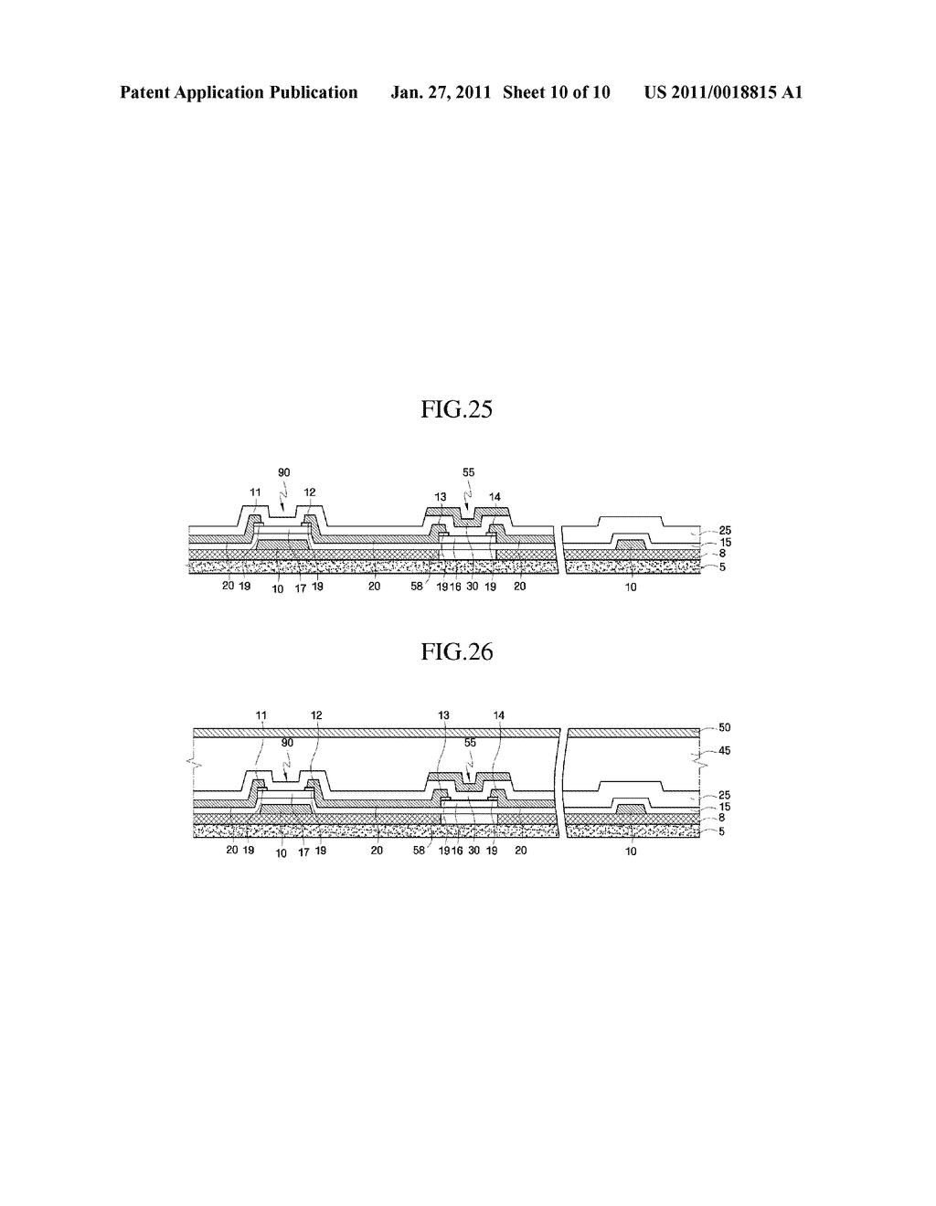 TOUCH SCREEN PANEL AND METHOD OF MANUFACTURING THE SAME - diagram, schematic, and image 11