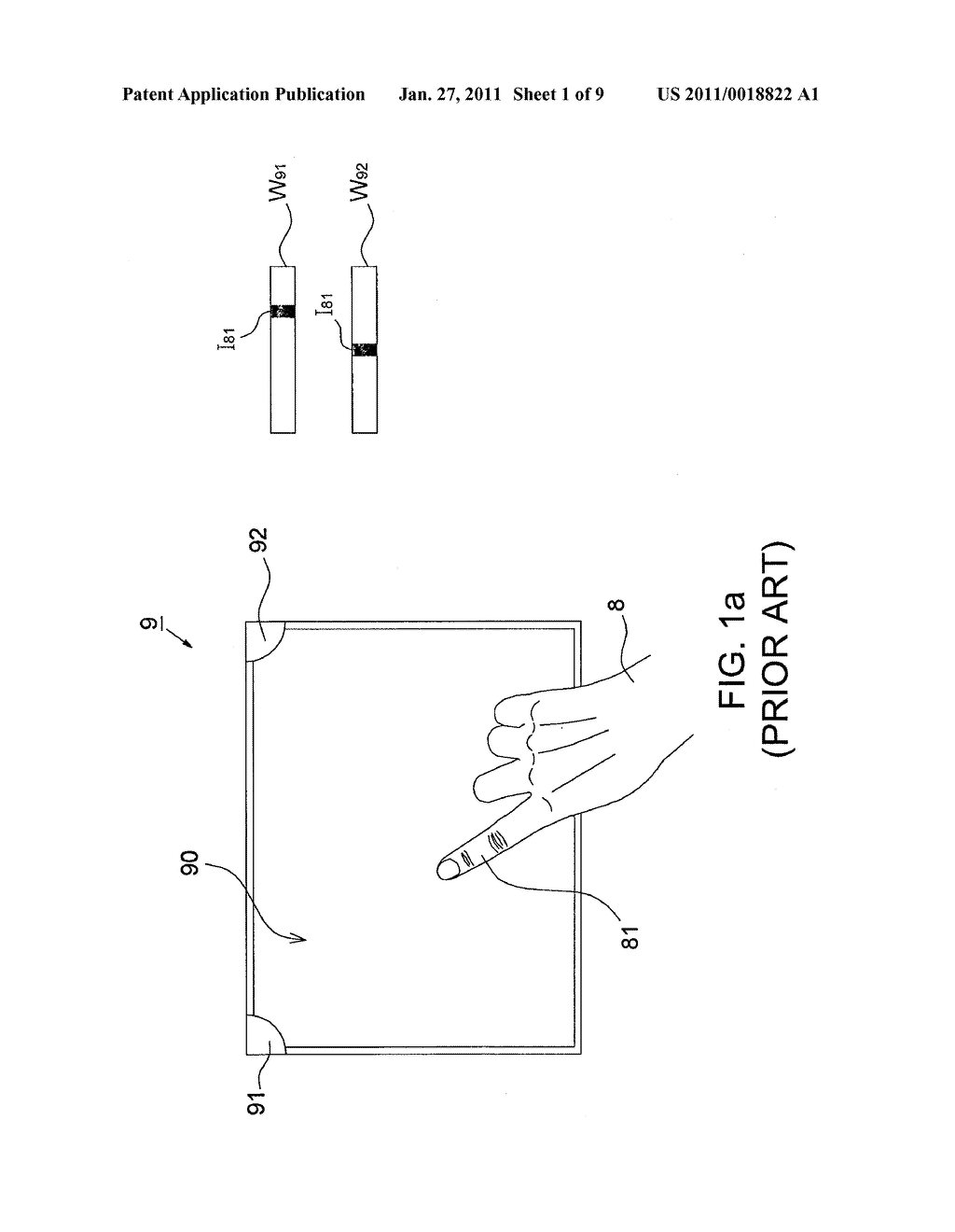 GESTURE RECOGNITION METHOD AND TOUCH SYSTEM INCORPORATING THE SAME - diagram, schematic, and image 02