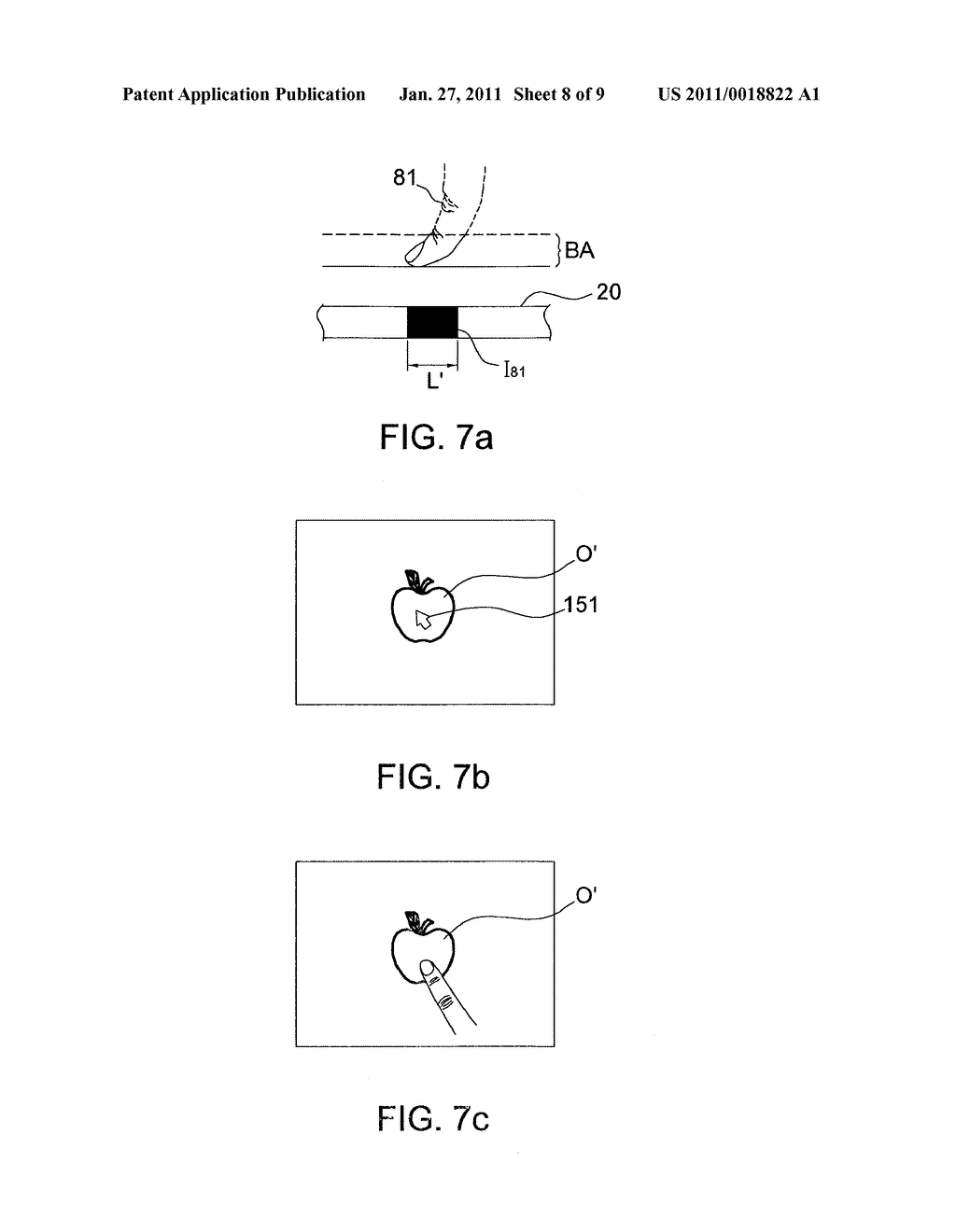 GESTURE RECOGNITION METHOD AND TOUCH SYSTEM INCORPORATING THE SAME - diagram, schematic, and image 09