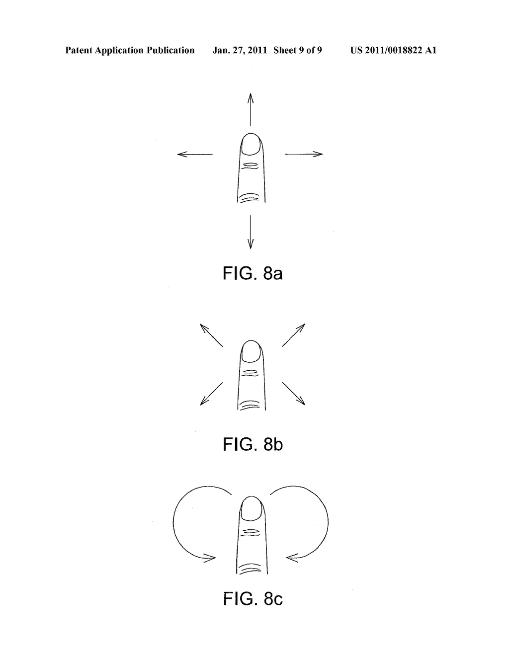 GESTURE RECOGNITION METHOD AND TOUCH SYSTEM INCORPORATING THE SAME - diagram, schematic, and image 10