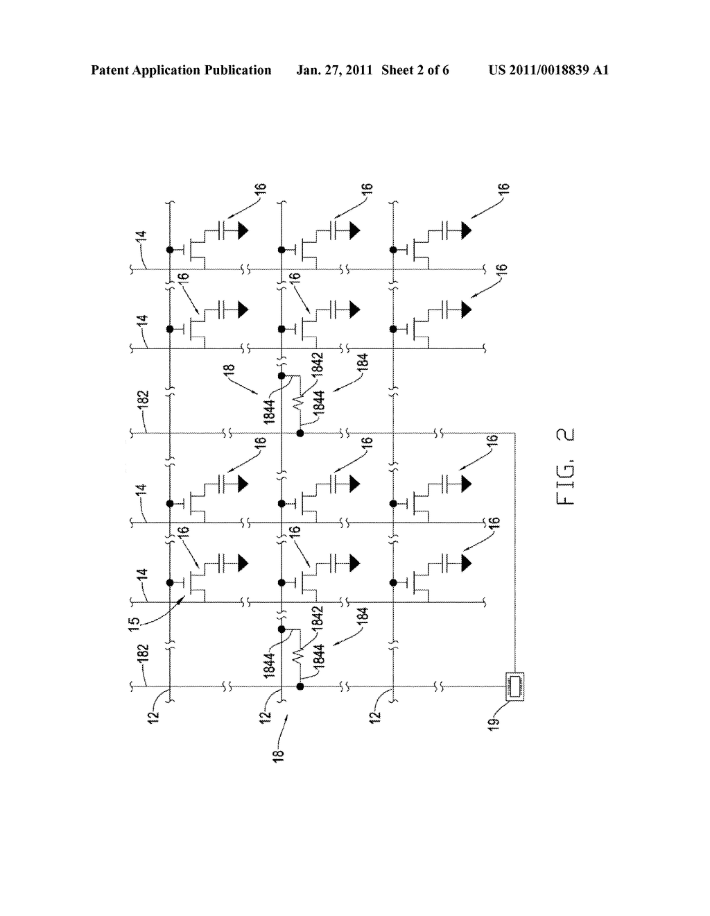 TOUCH PANEL DISPLAY DEVICE - diagram, schematic, and image 03