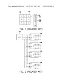 ADDRESSING METHOD AND STRUCTURE FOR MULTIPLE CHIPS AND DISPLAY SYSTEM THEREOF diagram and image