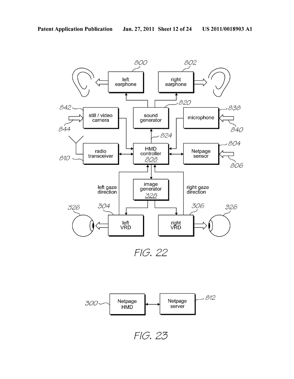 AUGMENTED REALITY DEVICE FOR PRESENTING VIRTUAL IMAGERY REGISTERED TO A VIEWED SURFACE - diagram, schematic, and image 13