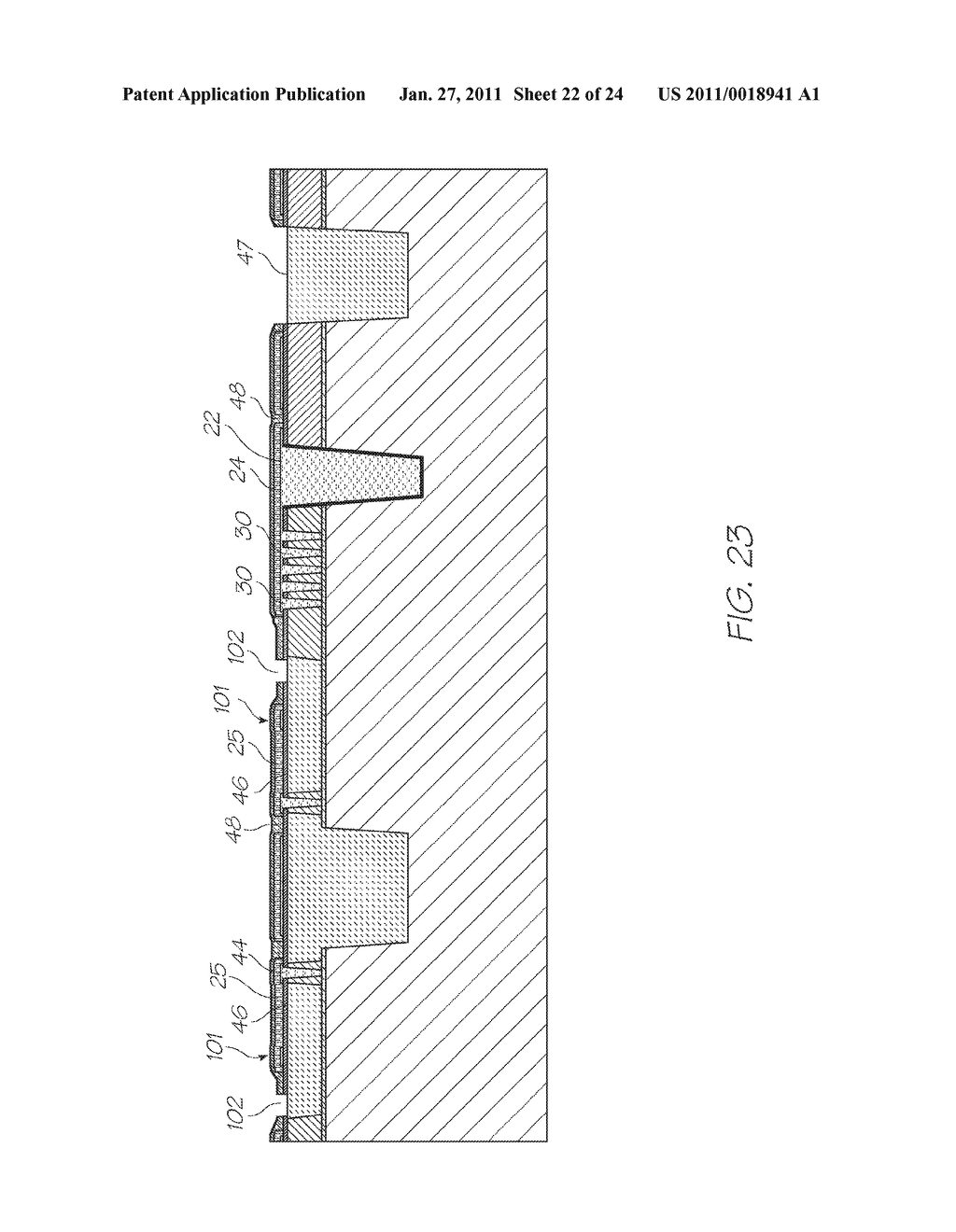 PRINTHEAD INTEGRATED COMPRISING THROUGH-SILICON CONNECTORS - diagram, schematic, and image 23