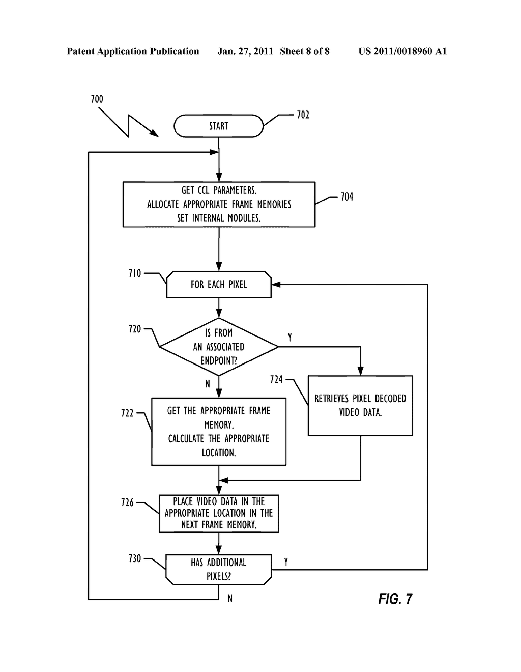 Method and System for Providing Continuous Presence Video in a Cascading Conference - diagram, schematic, and image 09