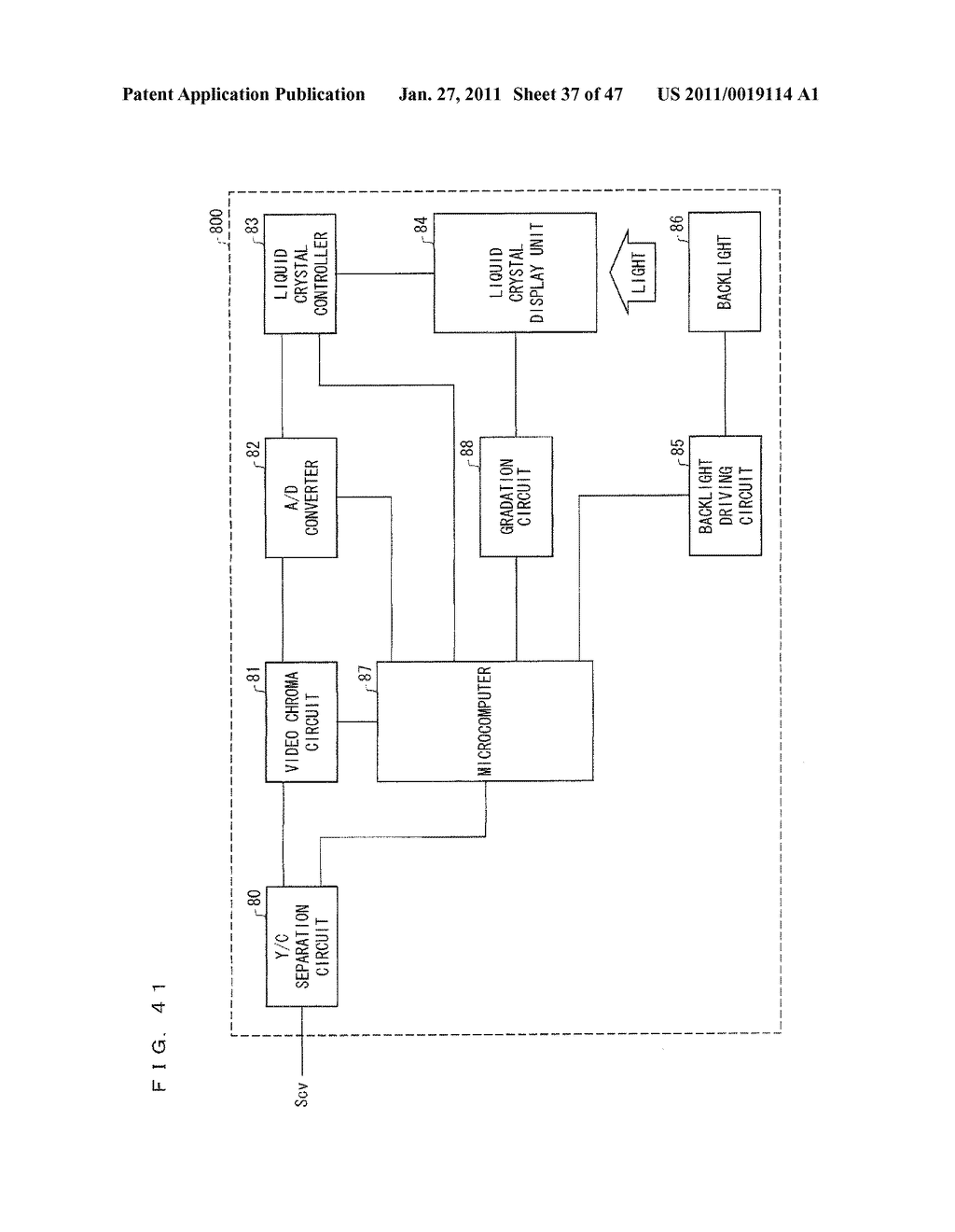 ACTIVE MATRIX SUBSTRATE, LIQUID CRYSTAL PANEL, LIQUID CRYSTAL DISPLAY DEVICE, LIQUID CRYSTAL DISPLAY UNIT, AND TELEVISION RECEIVER - diagram, schematic, and image 38