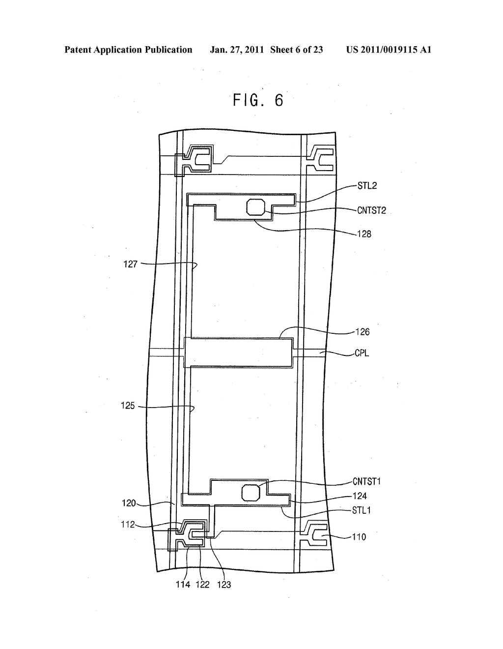 ARRAY SUBSTRATE, LIQUID CRYSTAL DISPLAY PANEL HAVING THE SAME AND LIQUID CRYSTAL DISPLAY DEVICE HAVING THE SAME - diagram, schematic, and image 07