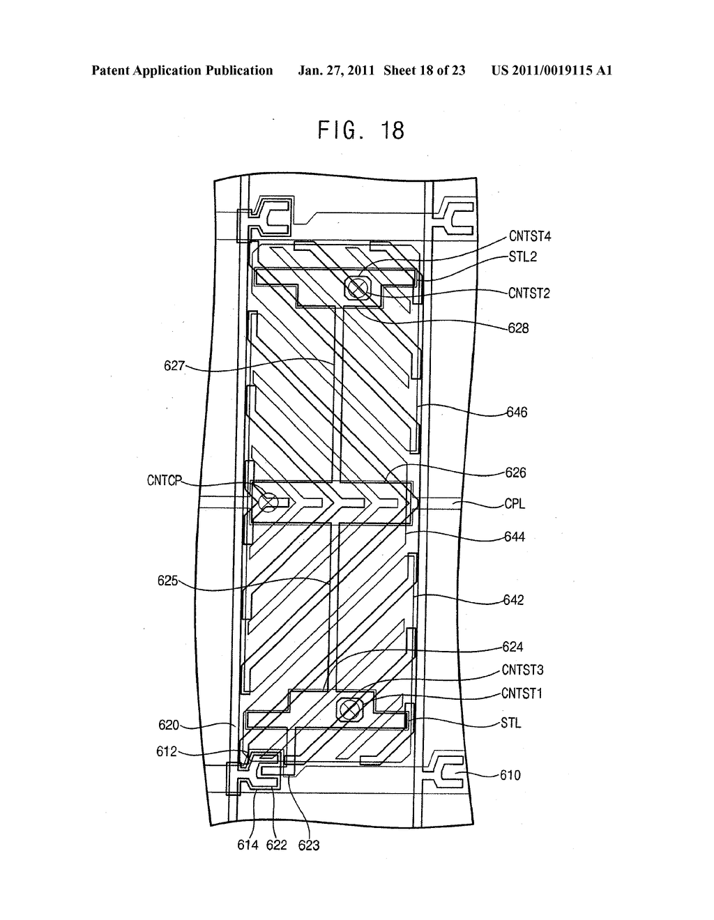 ARRAY SUBSTRATE, LIQUID CRYSTAL DISPLAY PANEL HAVING THE SAME AND LIQUID CRYSTAL DISPLAY DEVICE HAVING THE SAME - diagram, schematic, and image 19