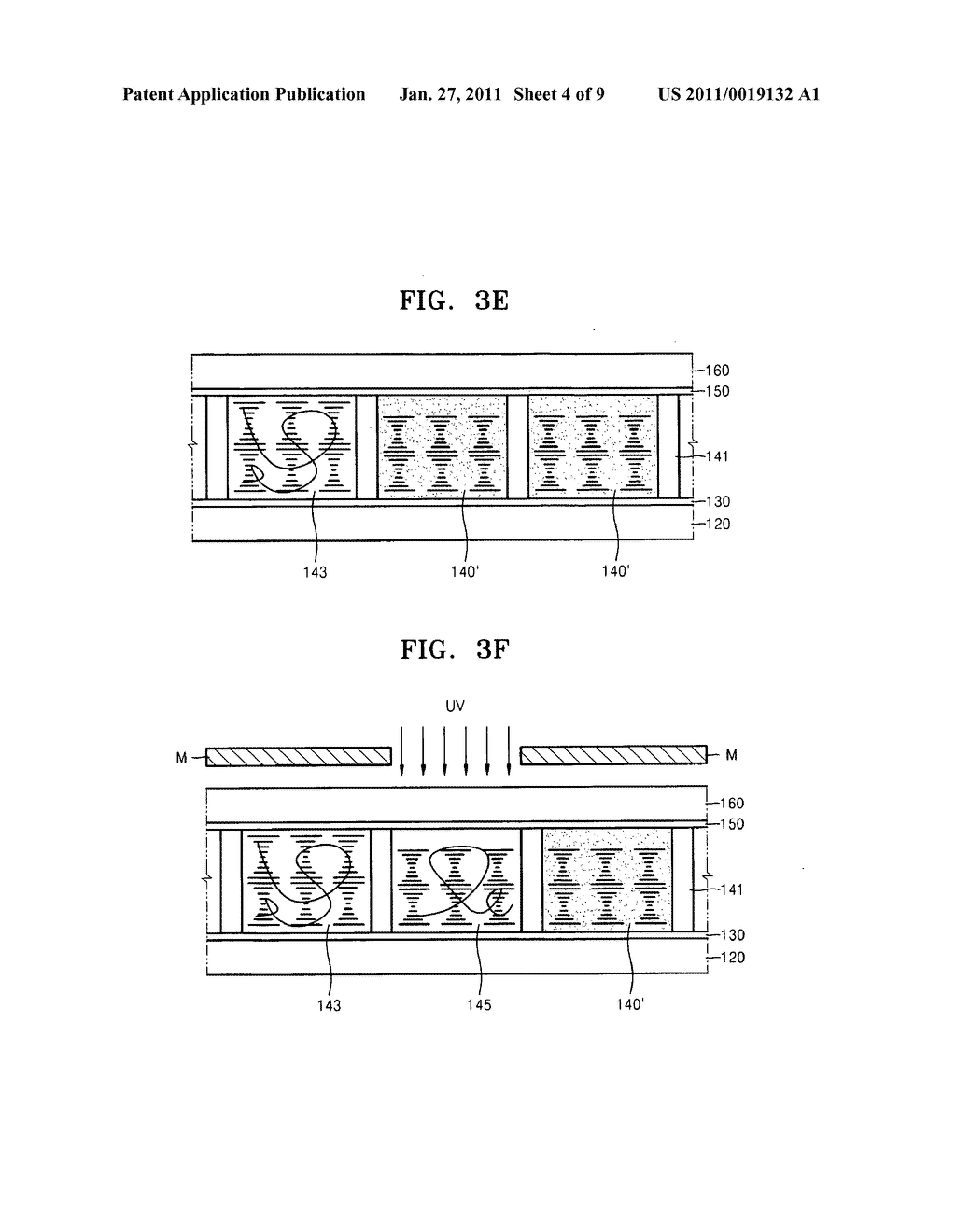 Cholesteric liquid crystal display devices and methods of manufacturing the same - diagram, schematic, and image 05