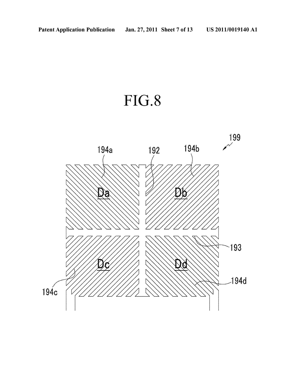 LIQUID CRYSTAL DISPLAY AND MANUFACTURING METHOD THEREOF - diagram, schematic, and image 08