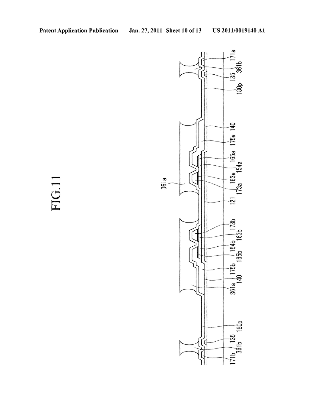 LIQUID CRYSTAL DISPLAY AND MANUFACTURING METHOD THEREOF - diagram, schematic, and image 11