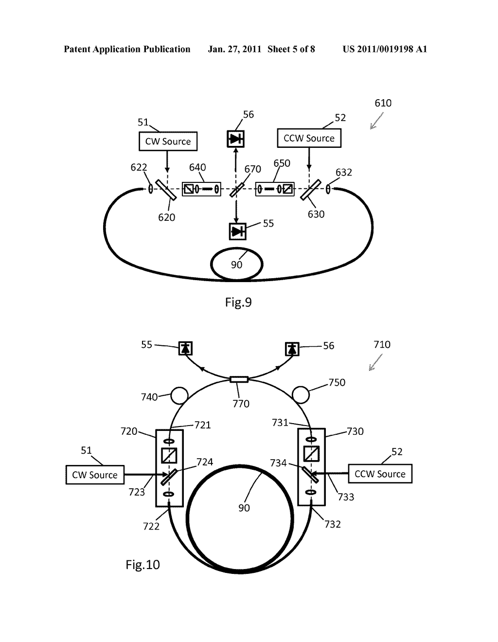 RESONATOR FIBER OPTIC GYROSCOPE (RFOG) WITH REDUCED BIAS ERROR FROM HIGH ORDER SPATIAL MODES - diagram, schematic, and image 06