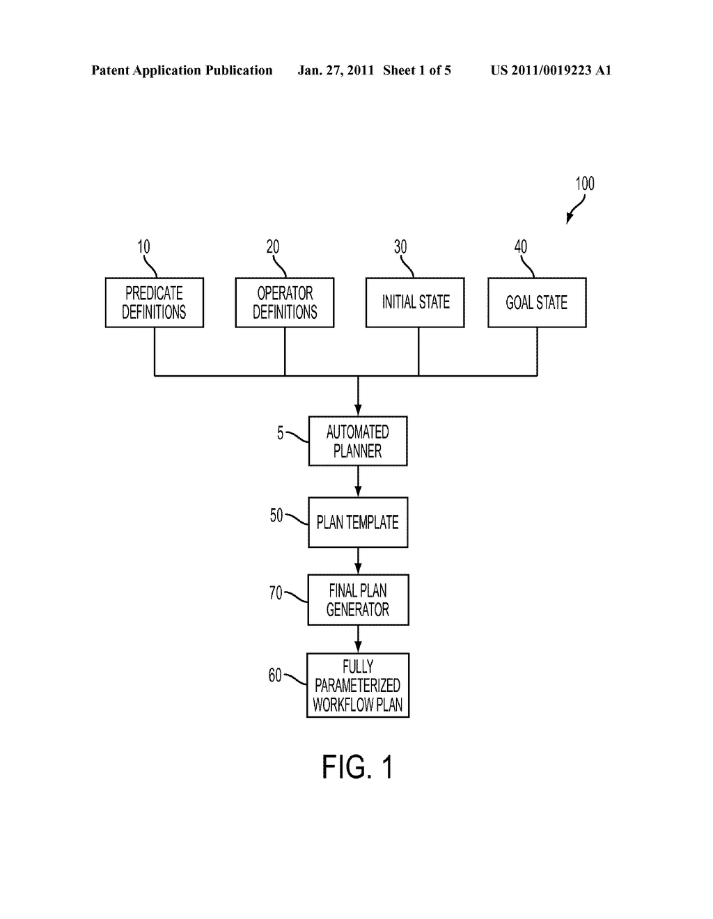 SYSTEM AND METHOD FOR AUTOMATED GENERATION OF A FULLY PARAMETERIZED WORKFLOW PLAN - diagram, schematic, and image 02