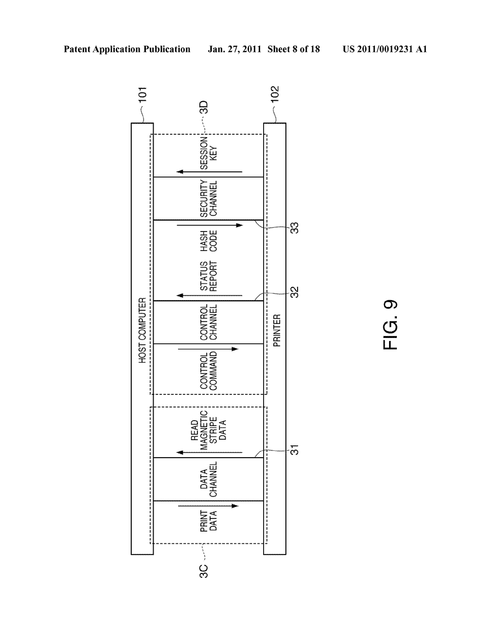 RECORDING SYSTEM AND COMMUNICATION CONTROL METHOD FOR A RECORDING SYSTEM - diagram, schematic, and image 09