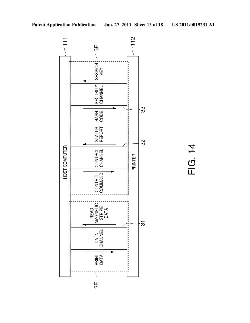 RECORDING SYSTEM AND COMMUNICATION CONTROL METHOD FOR A RECORDING SYSTEM - diagram, schematic, and image 14