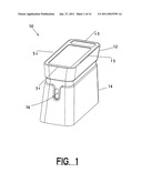 Fire Resistant Enclosure for a Data Storage Device Having Heat Sink Capabilities and Method for Making the Same diagram and image