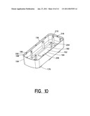 Fire Resistant Enclosure for a Data Storage Device Having Heat Sink Capabilities and Method for Making the Same diagram and image