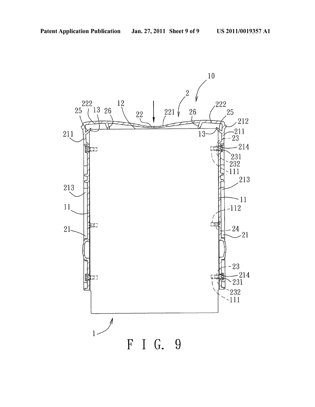 SLIDE RAIL MECHANISM AND HARD DISK DEVICE HAVING THE SLIDE RAIL MECHANISM - diagram, schematic, and image 10