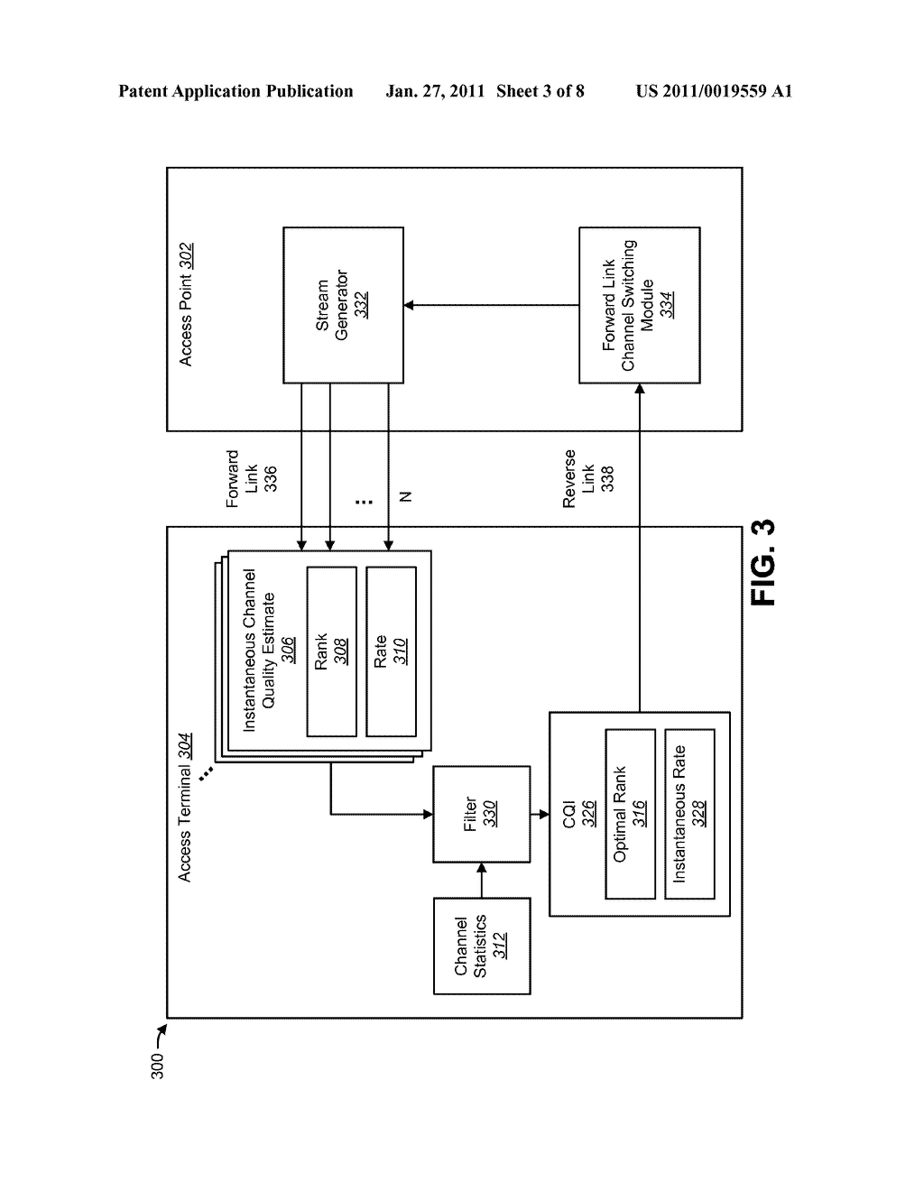 METHODS AND APPARATUS FOR STABILIZING FORWARD LINK MIMO RATE PREDICTION - diagram, schematic, and image 04