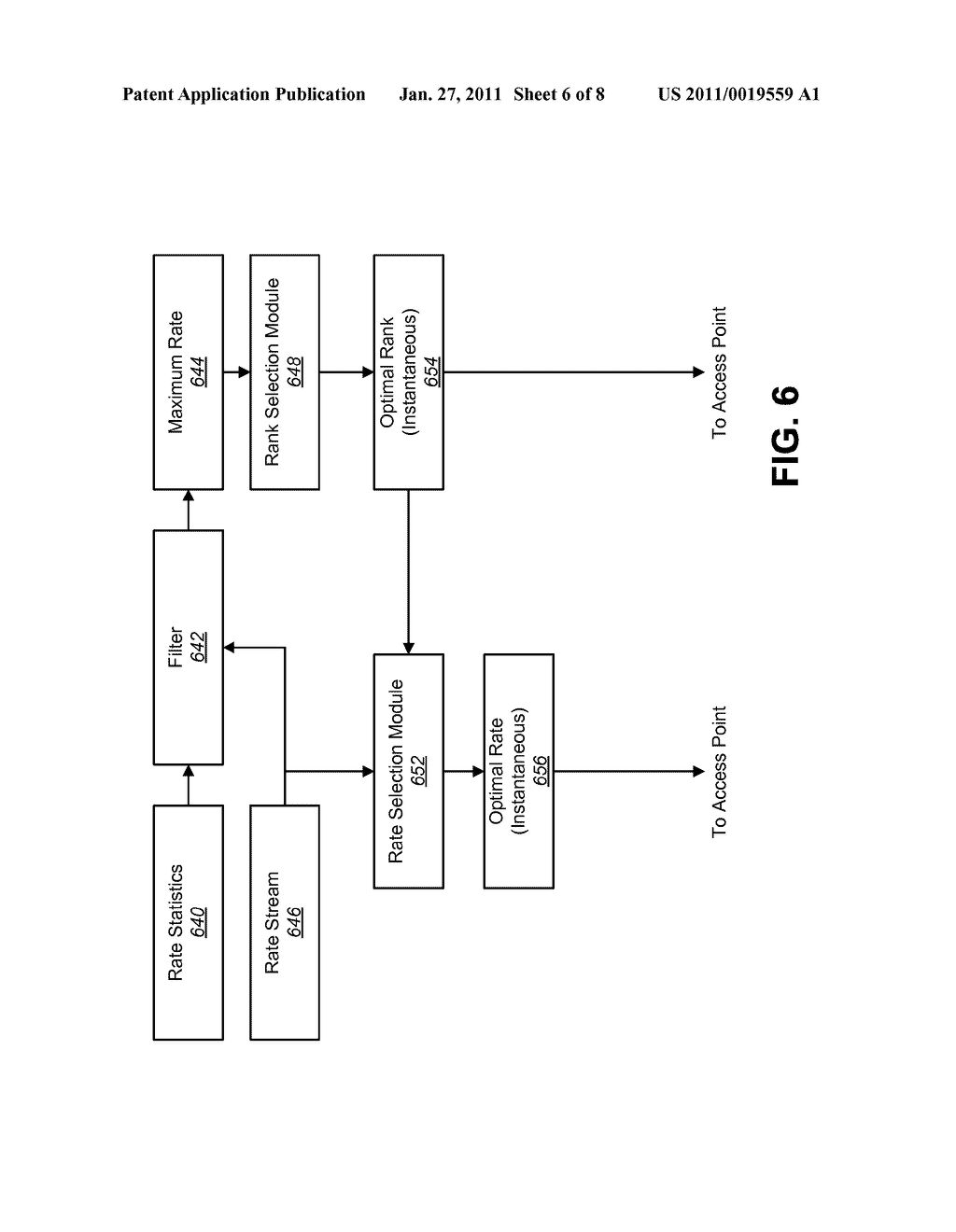 METHODS AND APPARATUS FOR STABILIZING FORWARD LINK MIMO RATE PREDICTION - diagram, schematic, and image 07