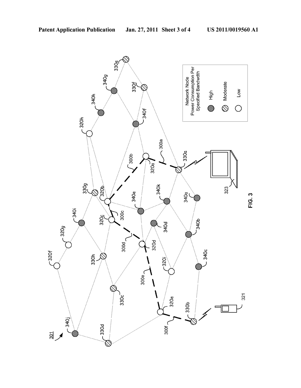 Method And System For Power-Limited Switching And/Or Routing In A Network - diagram, schematic, and image 04