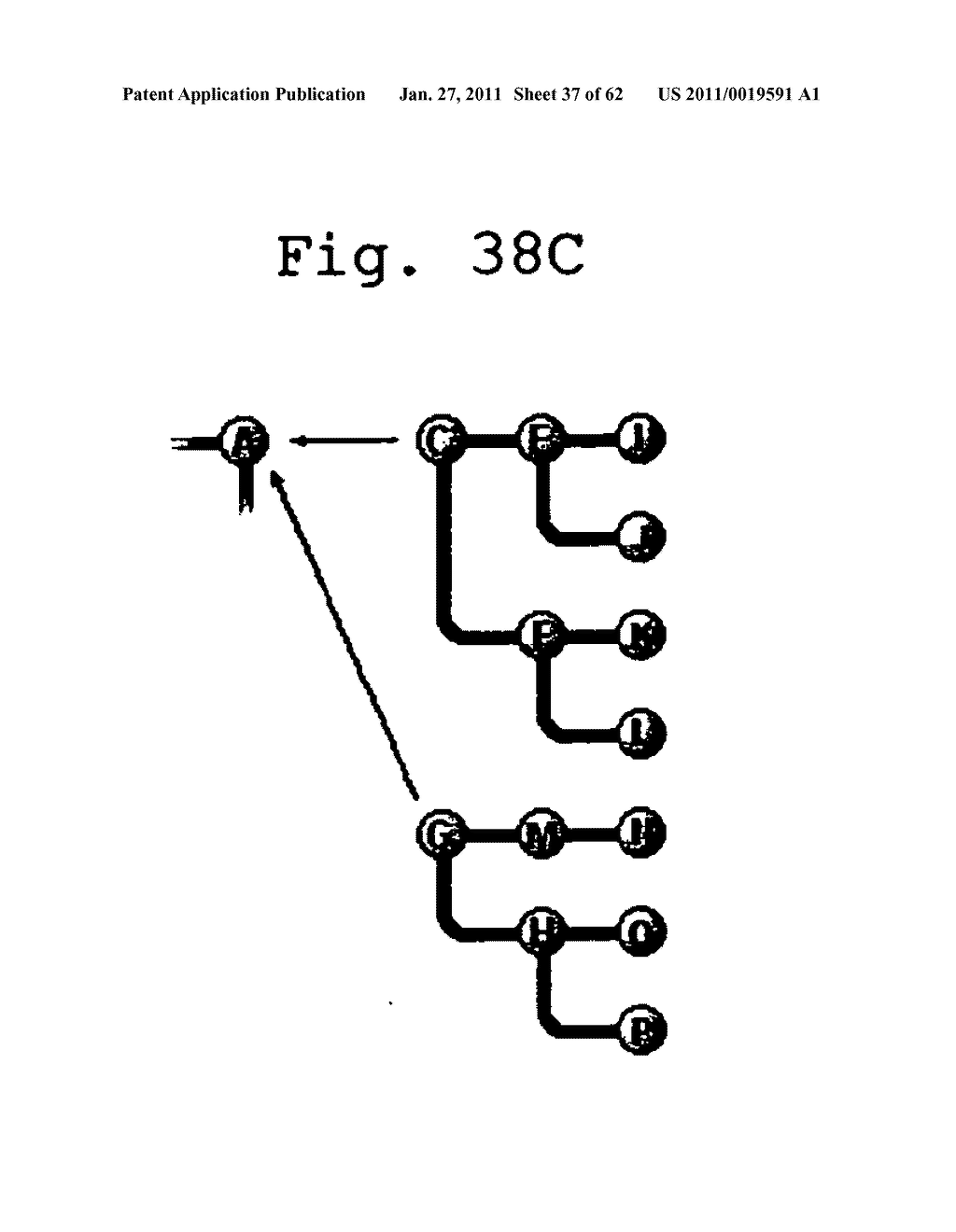SYSTEMS FOR DISTRIBUTING DATA OVER A COMPUTER NETWORK AND METHODS FOR ARRANGING NODES FOR DISTRIBUTION OF DATA OVER A COMPUTER NETWORK - diagram, schematic, and image 38