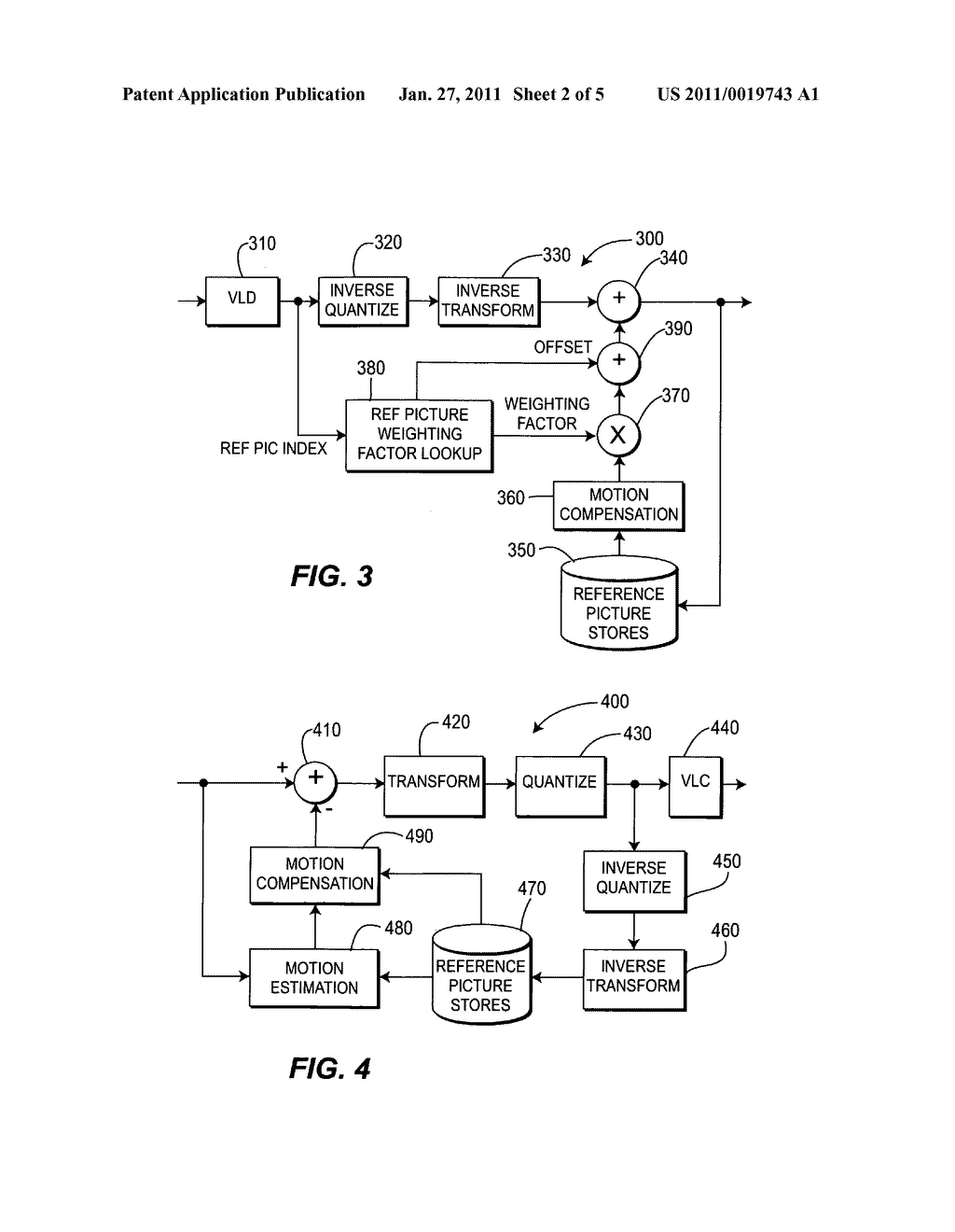 Adaptive weighting of reference pictures in video decoding - diagram, schematic, and image 03