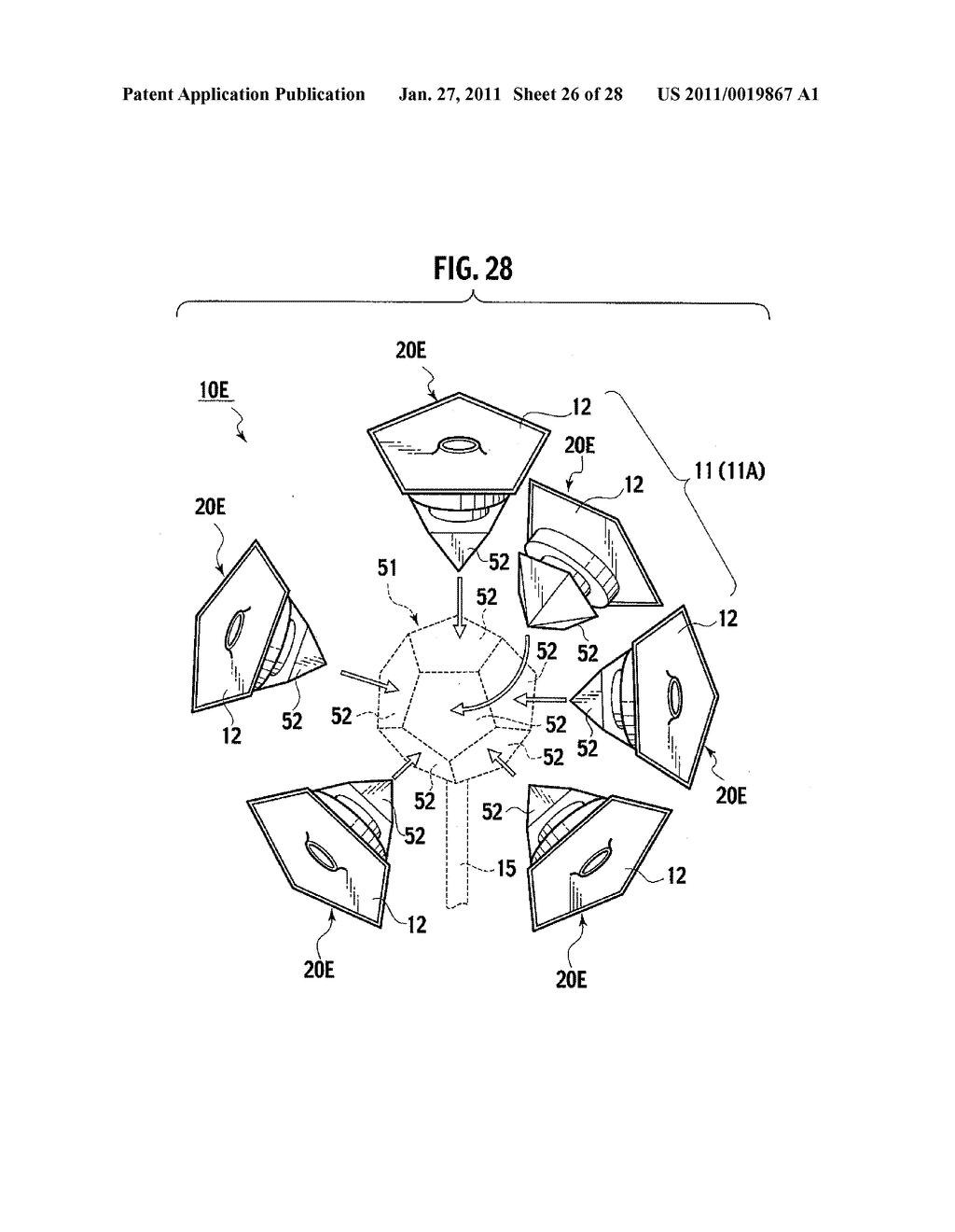 ELECTRO-ACOUSTIC TRANSDUCER WITH MULTI-FACED DIAPHRAGM ASSEMBLY - diagram, schematic, and image 27