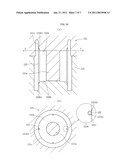 FLUID DYNAMIC BEARING DEVICE, AND MANUFACTURING METHOD OF BEARING MEMBER diagram and image