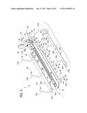 RING MECHANISM HAVING GUIDE FOR TRAVEL BAR diagram and image