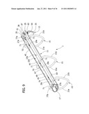 RING MECHANISM HAVING GUIDE FOR TRAVEL BAR diagram and image