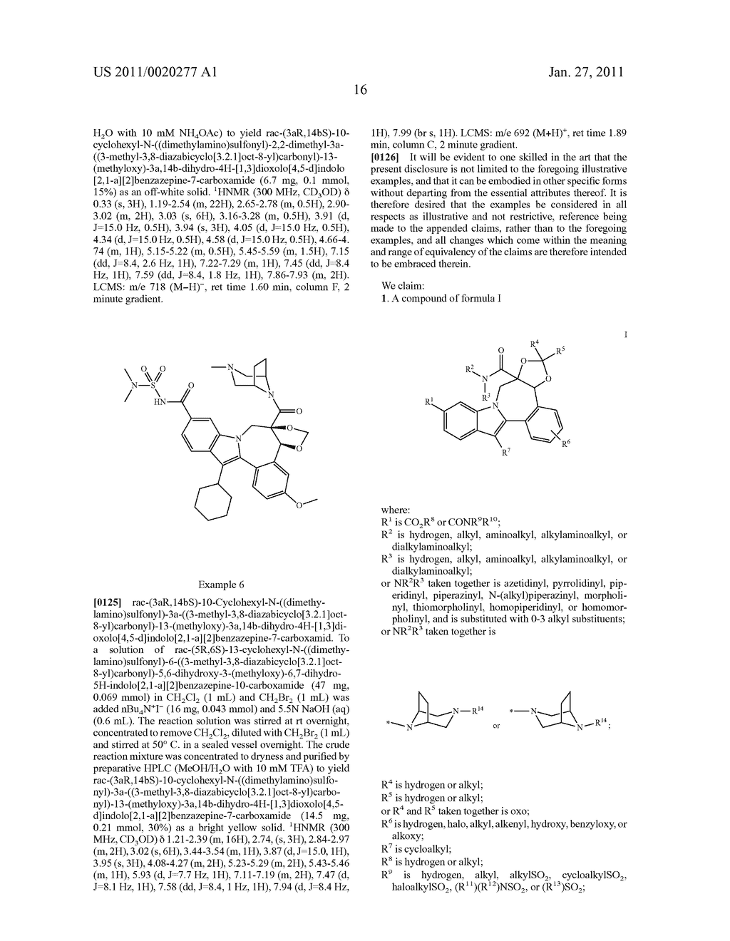 Dioxolane and Dioxolanone Fused Indolobenzadiazepine HCV NS5B Inhibitors - diagram, schematic, and image 17