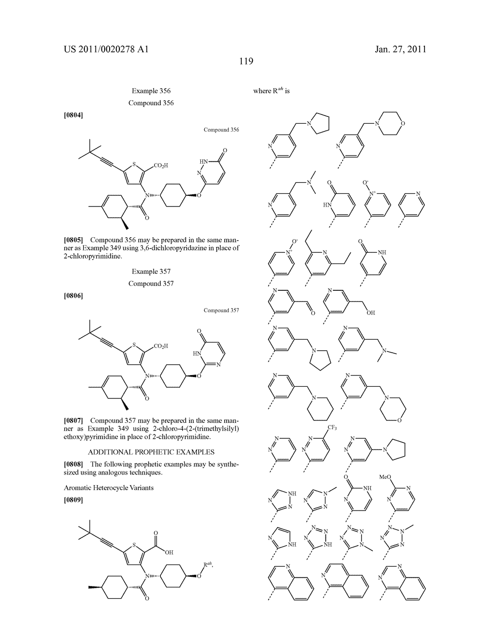 INHIBITORS OF FLAVIVIRIDAE VIRUSES - diagram, schematic, and image 120