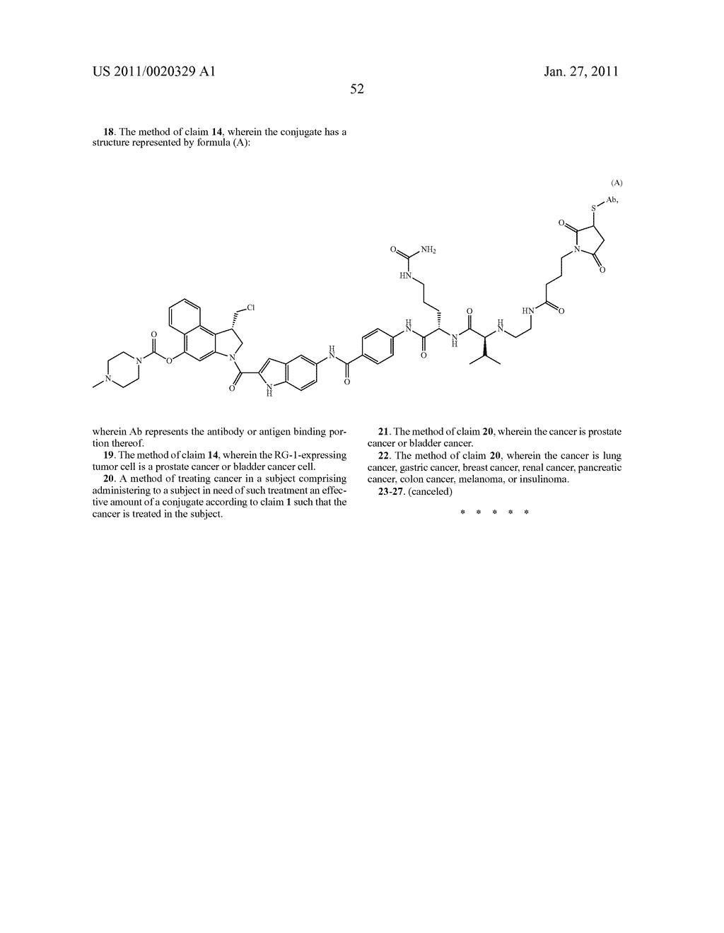 CONJUGATES OF ANTI-RG-1 ANTIBODIES - diagram, schematic, and image 66