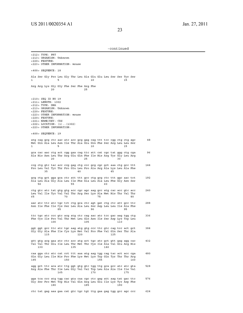 G-PROTEIN COUPLED RECEPTOR LIGANDS AND METHODS - diagram, schematic, and image 24