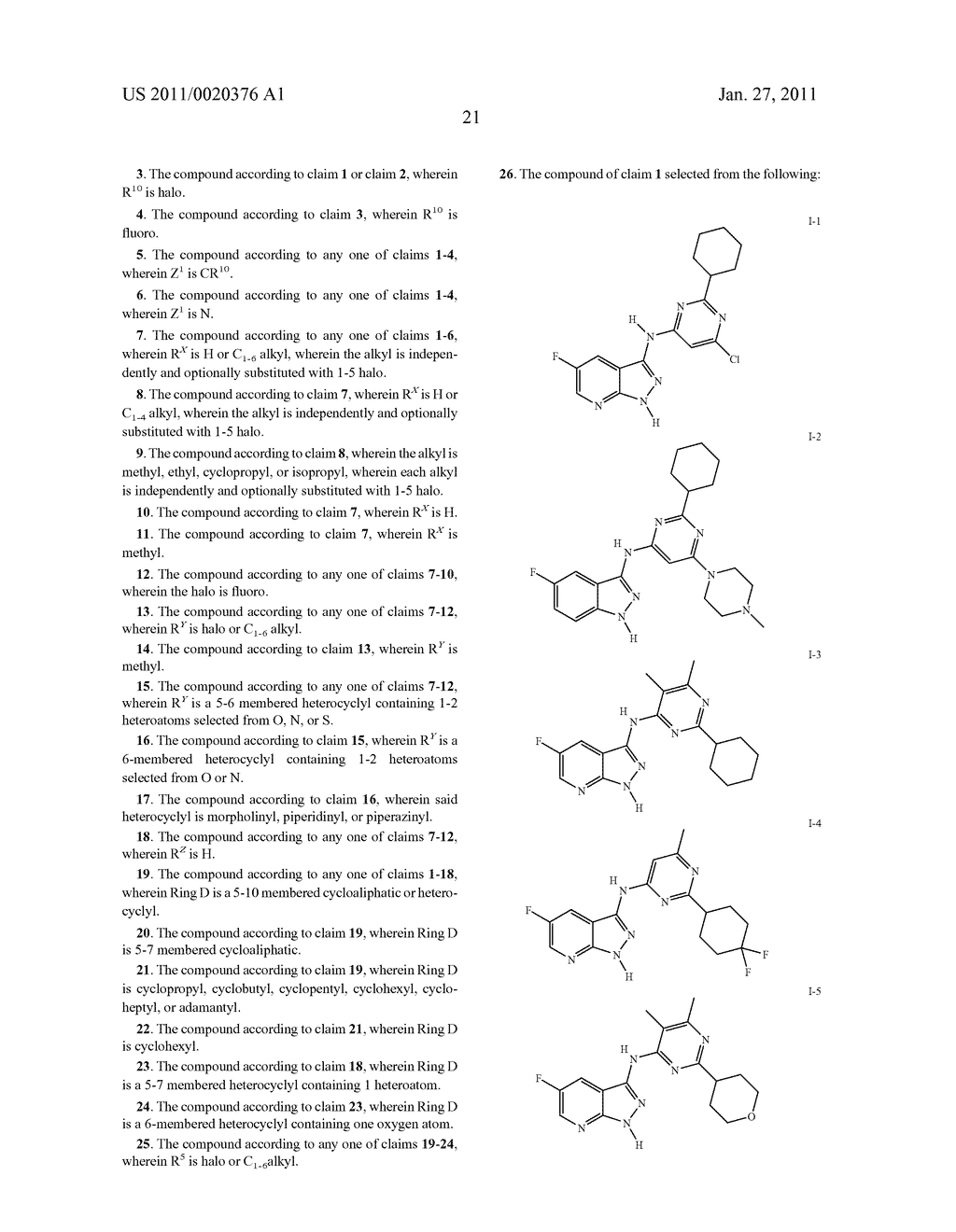 AMINOPYRIMIDINES USEFUL AS INHIBITORS OF PROTEIN KINASES - diagram, schematic, and image 22