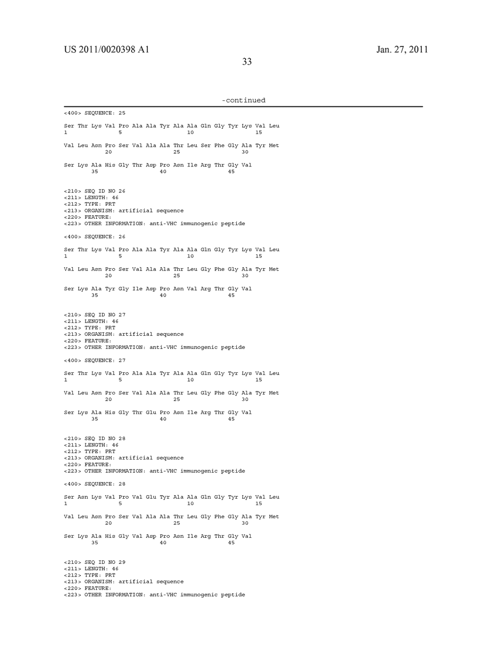 Novel peptide compositions and their use in particular in the preparation of pharmaceutical compositions active against the hepatitis C virus - diagram, schematic, and image 49